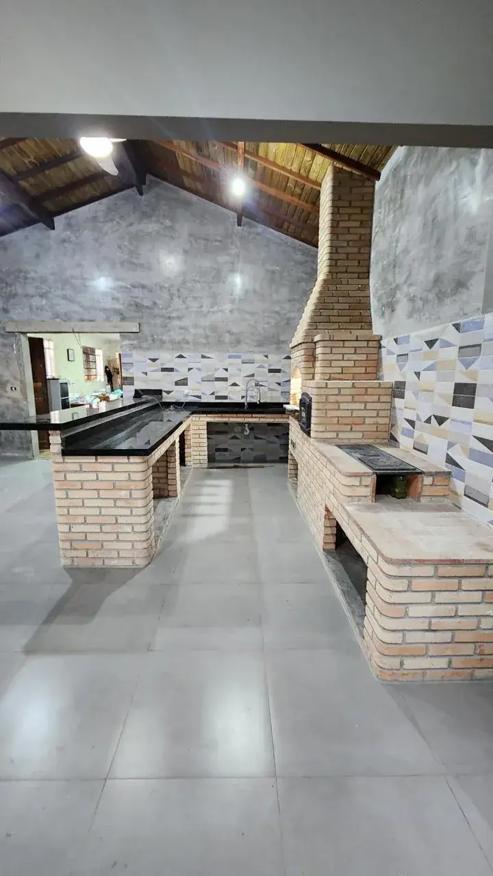 Área gourmet com bancada